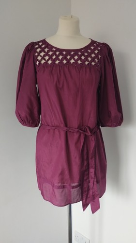 Marks spencer purple silk - &,