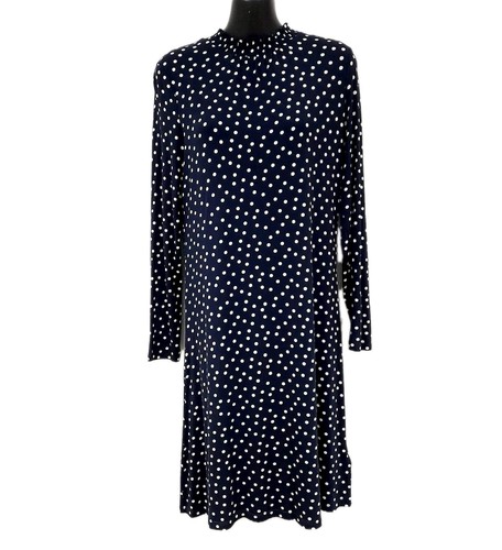 Size polka dot - size, navy