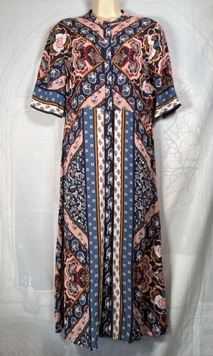 Blue pink patchwork - pink,