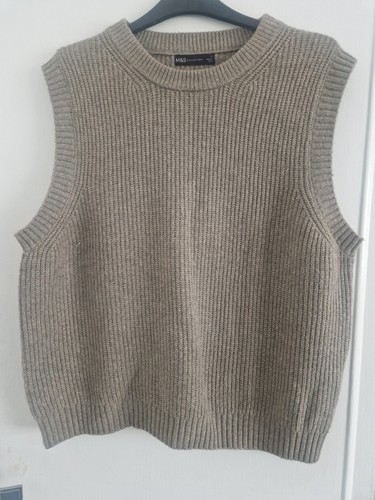 Ladies sleeveless knitted - m&s,