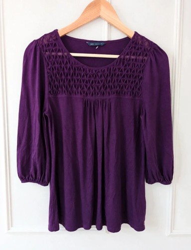 Size purple textured - m&s,