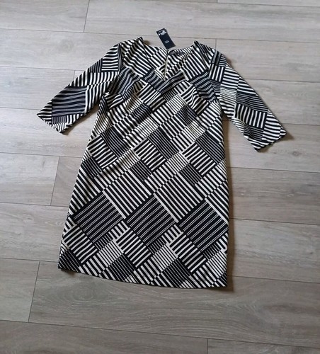 Black ecru geometric - m&s, &