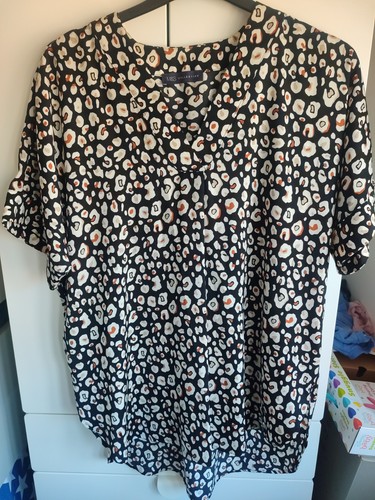 Long top blouse - long,