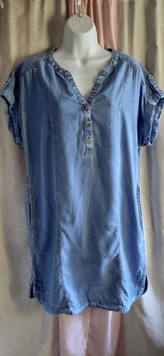 Medium blue denim - blue,