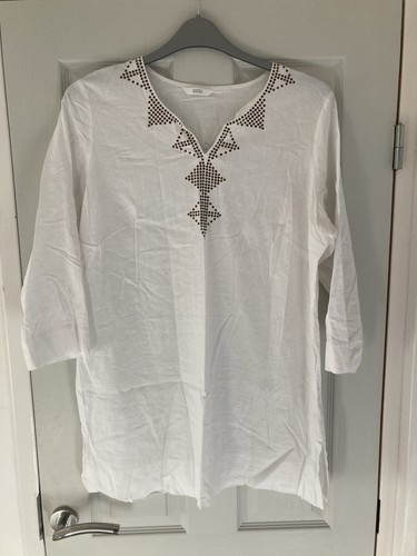 Linen tunic top size - linen, 20