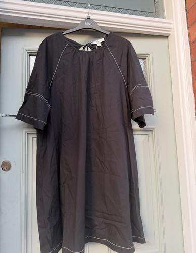 Women black tunic dress - women's,