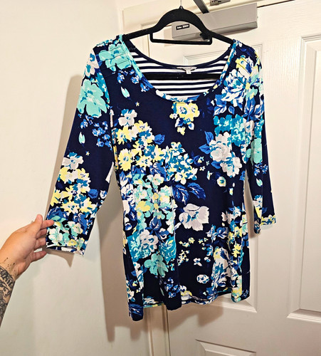 Per una floral tunic - per, top