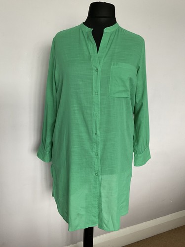 New blue cotton shirt - blue,